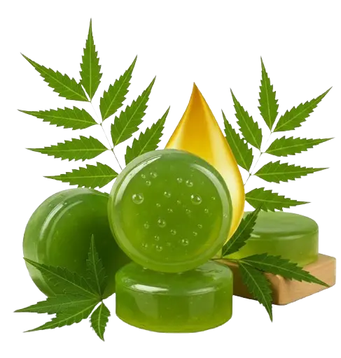 Neem Herbal Soap 90g - Natural Anti-Acne & Anti-Bacterial