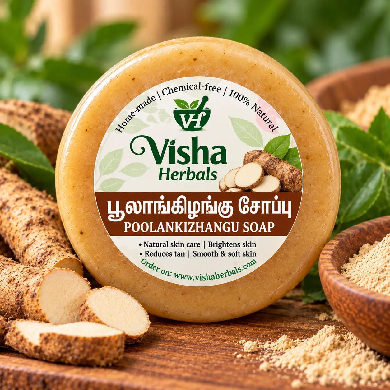 Visha Herbals Poolankilangu Soap